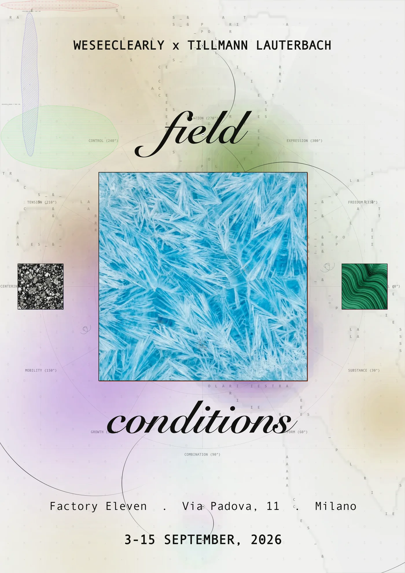 Field Conditions exhibition poster